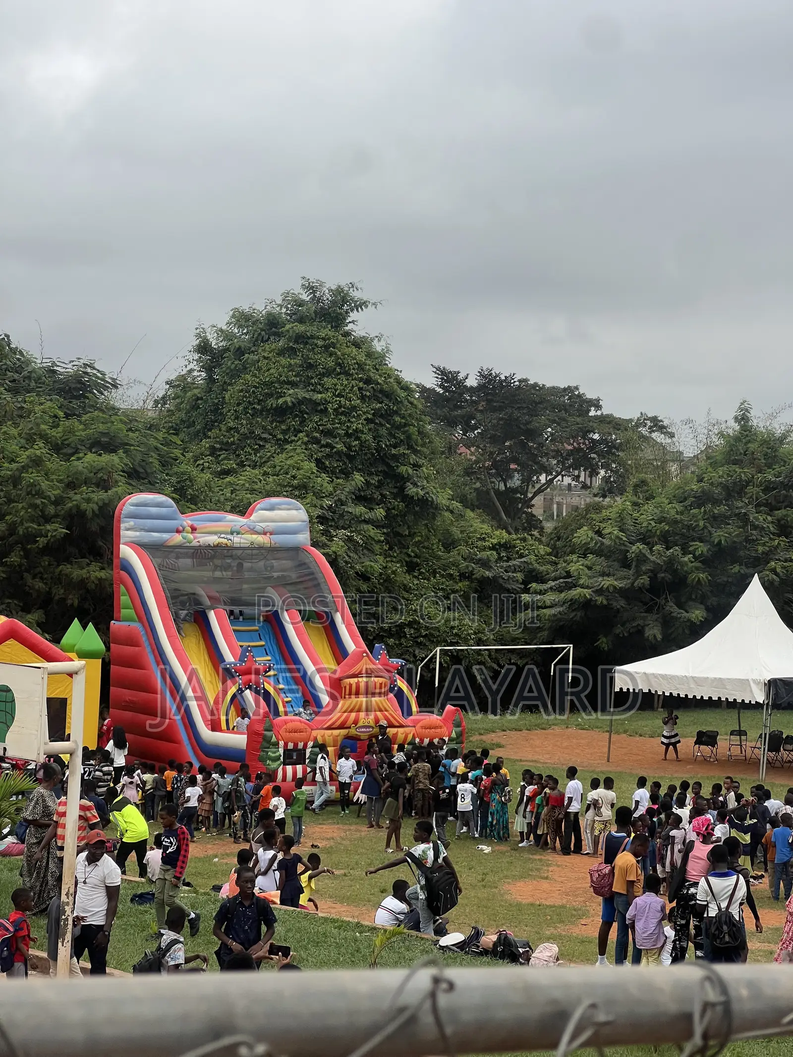 Circus Christmas Bouncy Castle