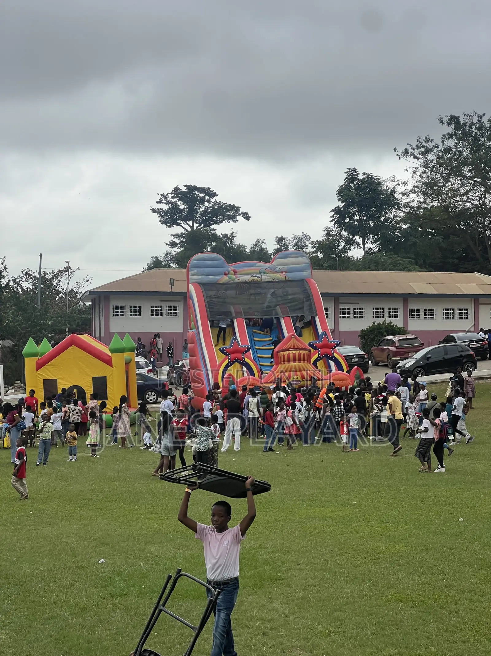 Circus Christmas Bouncy Castle