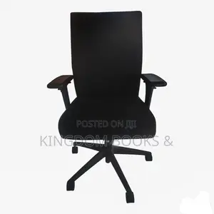 Modern Ergonomic Fabric Swivel Office Desk Chair With Armrests