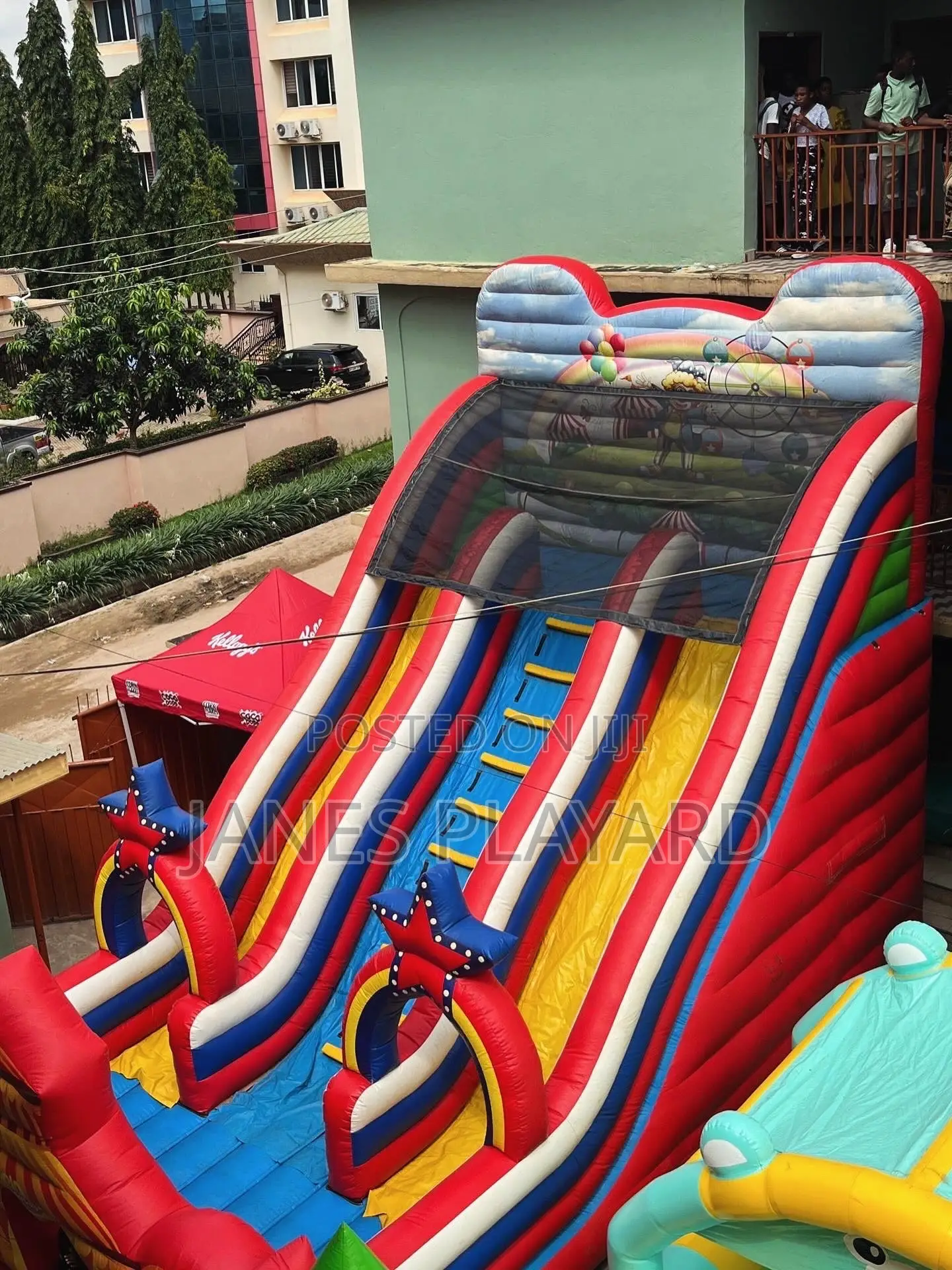 Circus Christmas Bouncy Castle