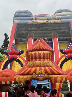 Circus Christmas Bouncy Castle