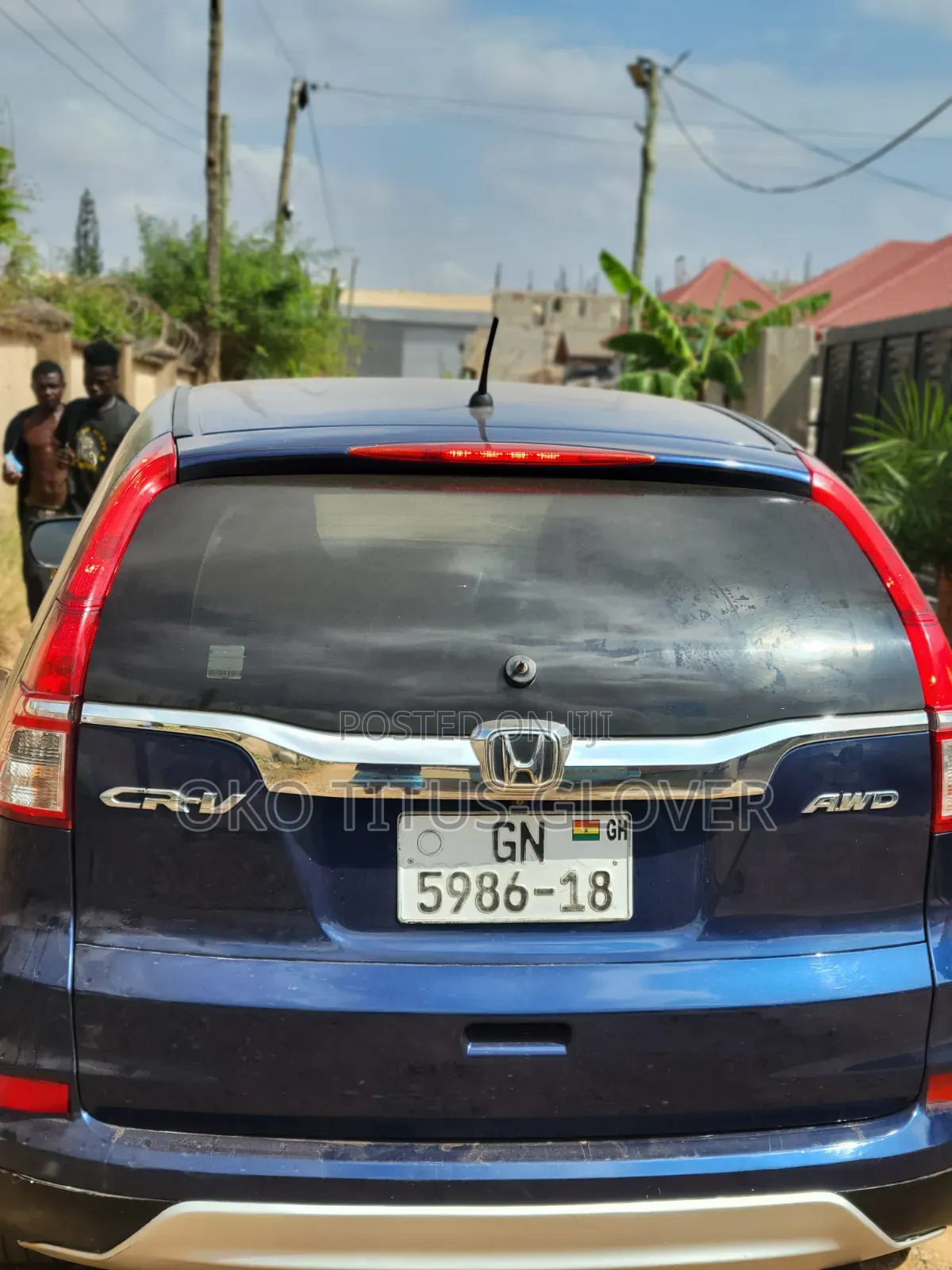 Honda CR-V EX 4dr SUV AWD (2.4L 4cyl CVT) 2016 Blue