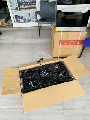 Choose Perfect Black Kenwood in-Built 4 Gas 1 Electric Hob