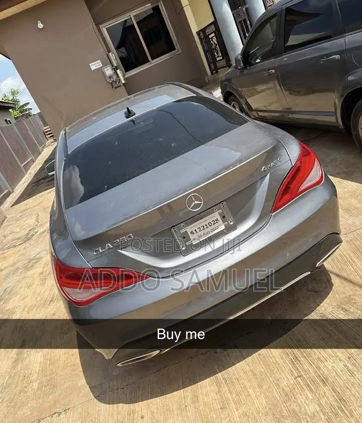 Mercedes-Benz CLA-Class CLA 250 4MATIC Sedan 2018 Gray