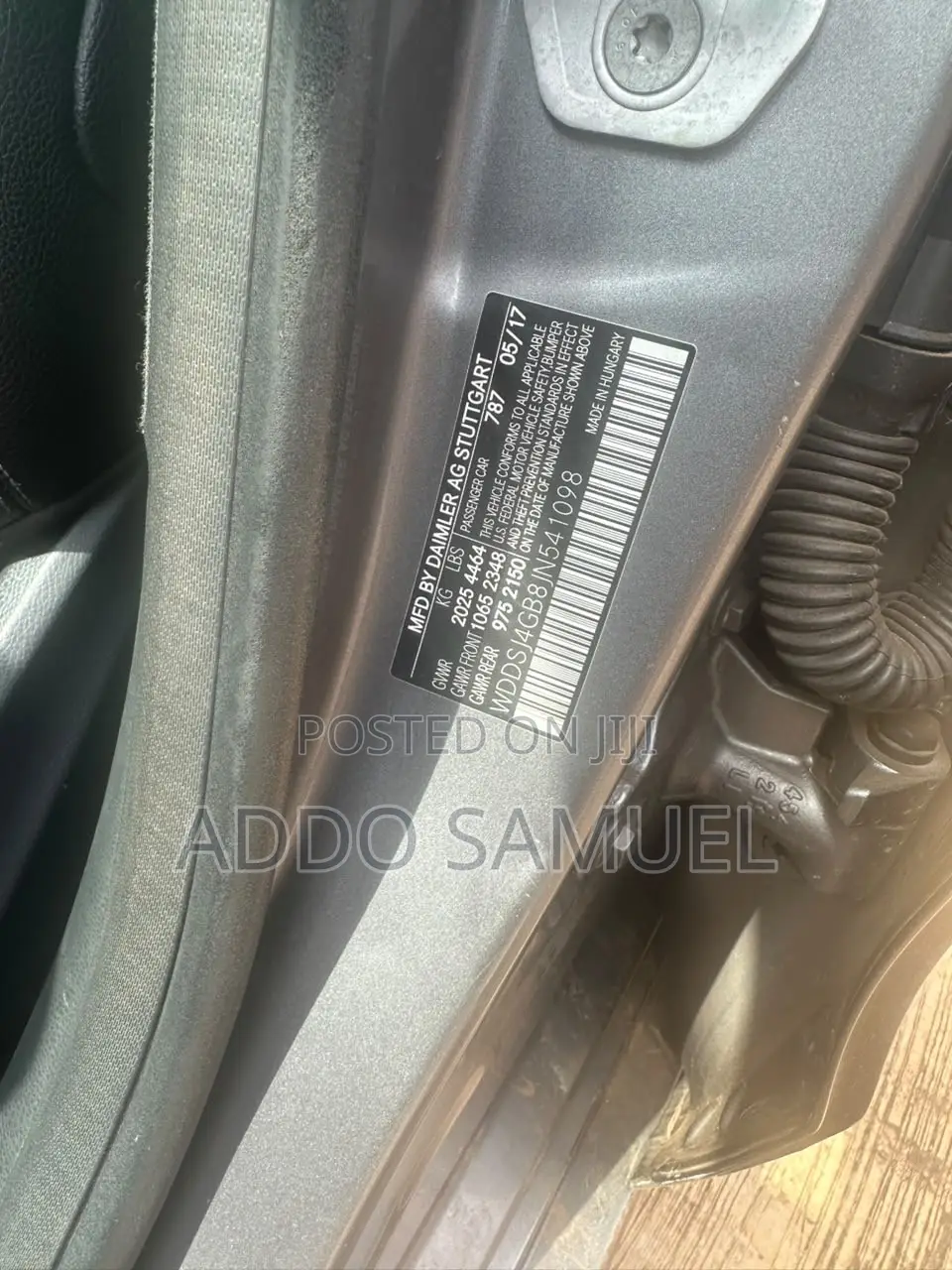 Mercedes-Benz CLA-Class CLA 250 4MATIC Sedan 2018 Gray