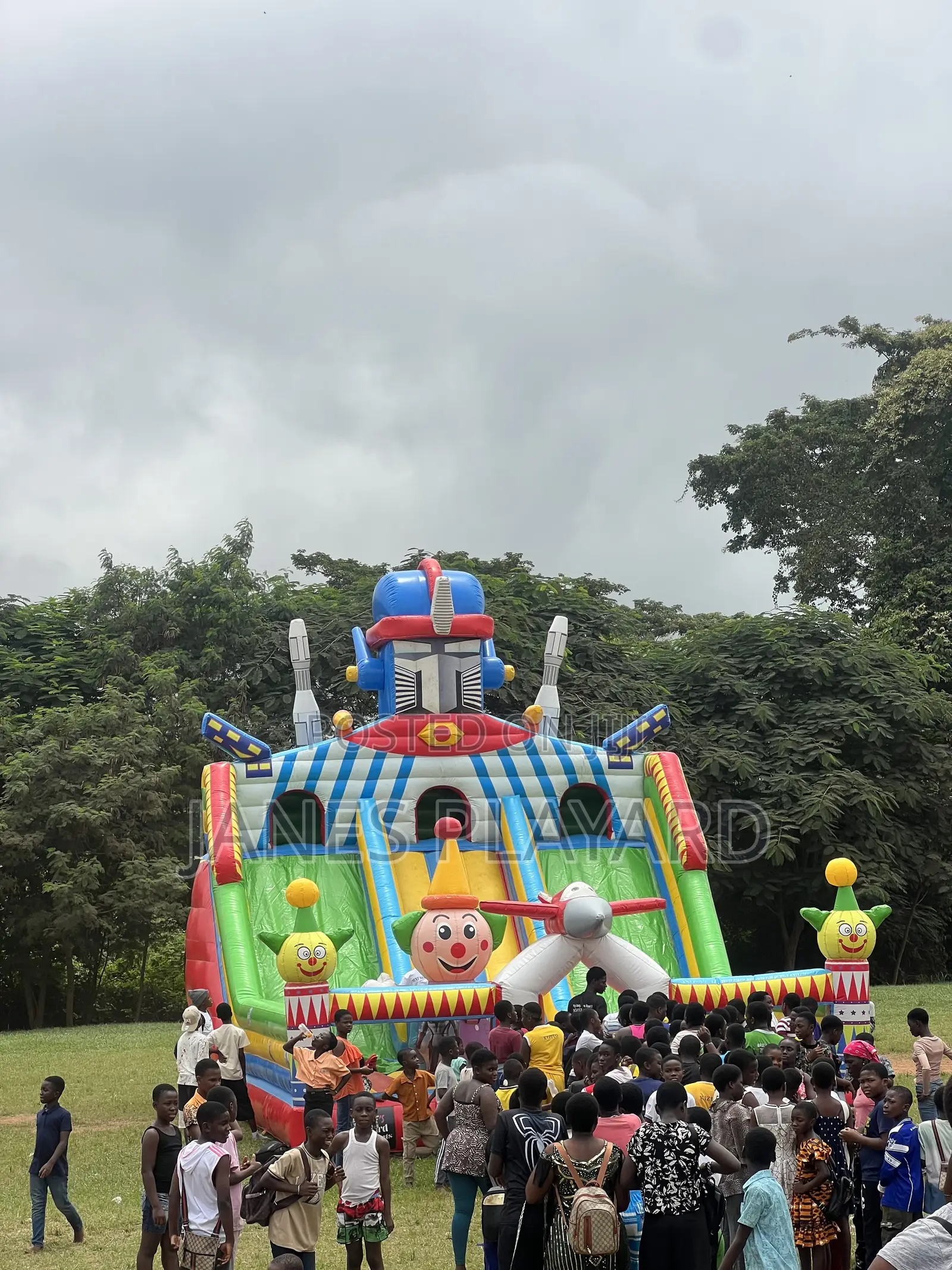 Robot Bouncy Castle