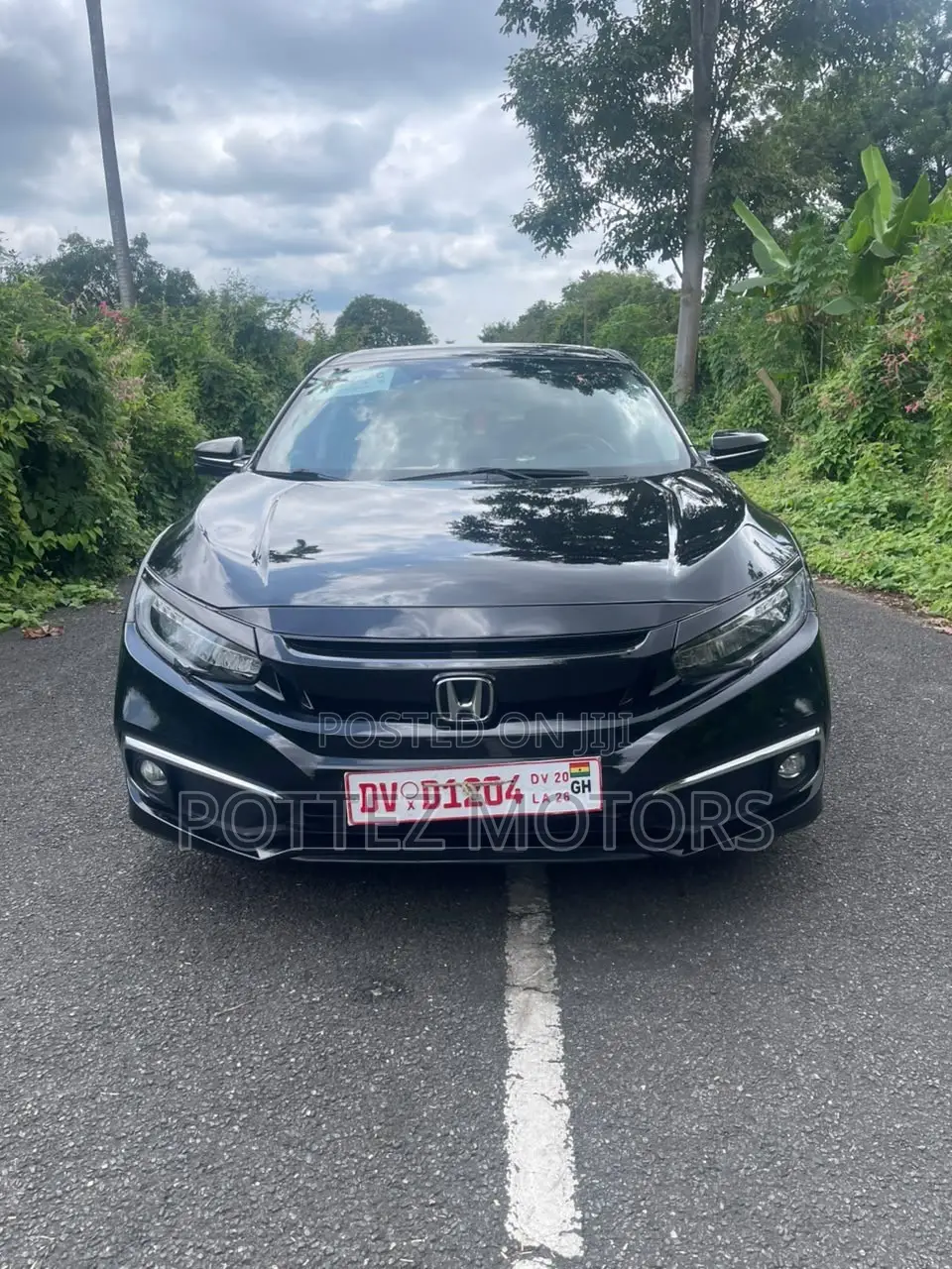 Honda Civic Touring Sedan 2019 Black