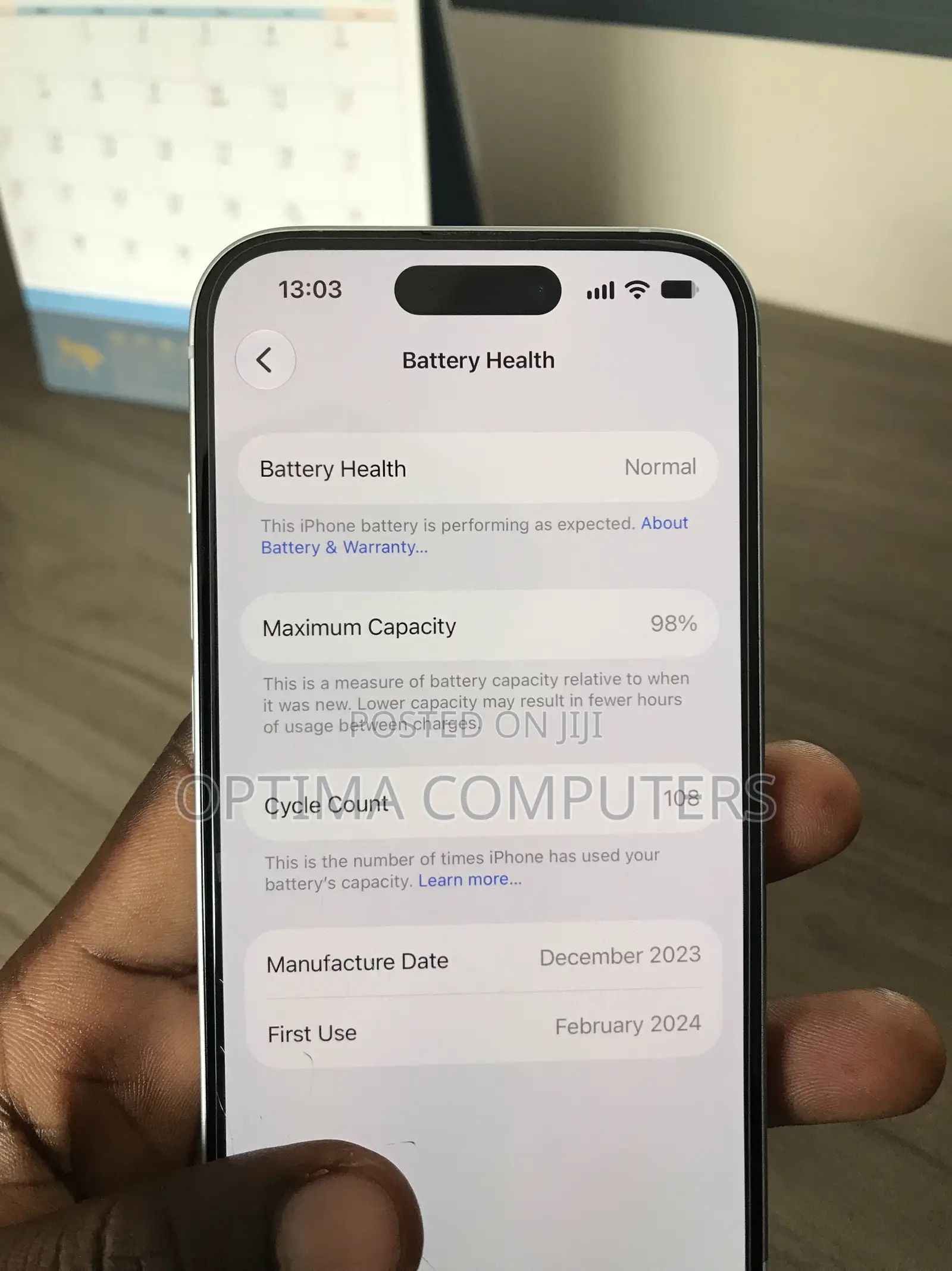 Apple iPhone 15 128 GB White