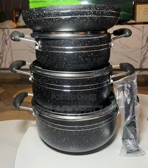 Premium Beautiful Strong 7pcs Non-Stick Cooking Pot.