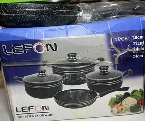 Premium Beautiful Strong 7pcs Non-Stick Cooking Pot.