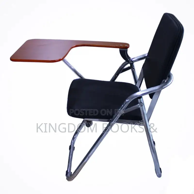 Training Chair With Writing Tablet / Foldable Student Desk Chair