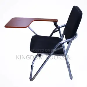 Training Chair With Writing Tablet / Foldable Student Desk Chair