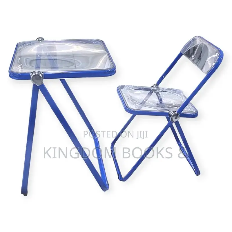 Portable Foldable Study Desk and Chair Set (Model B-962)