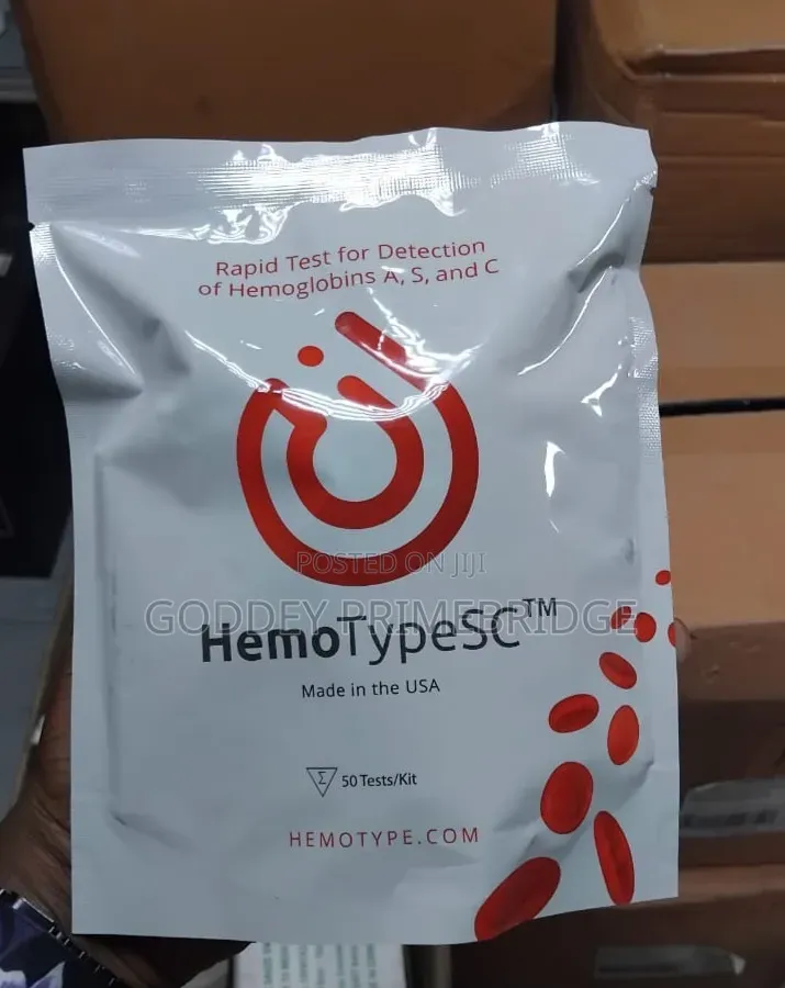 Sickle Cell Test Kits-50pcs, - HemoType SC From USA