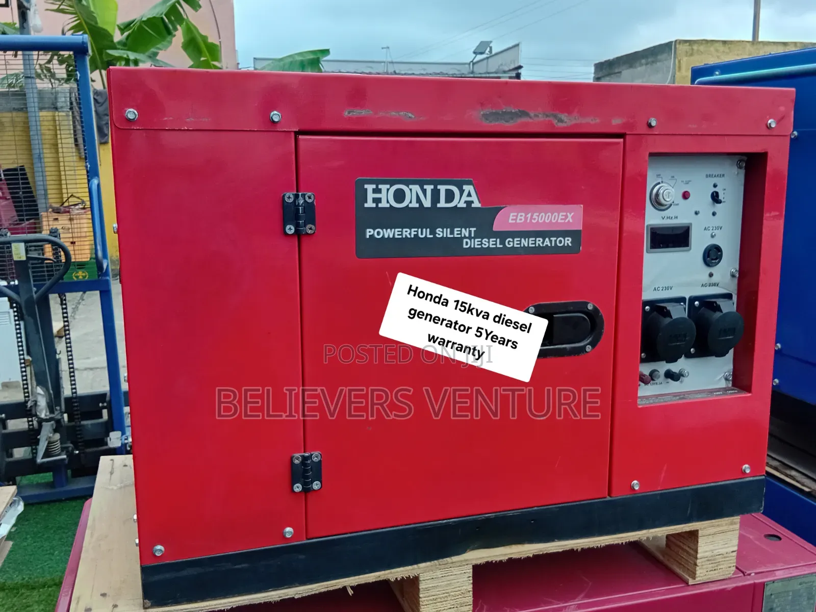 Honda 15KVA Generator – Reliable Power for Home Business