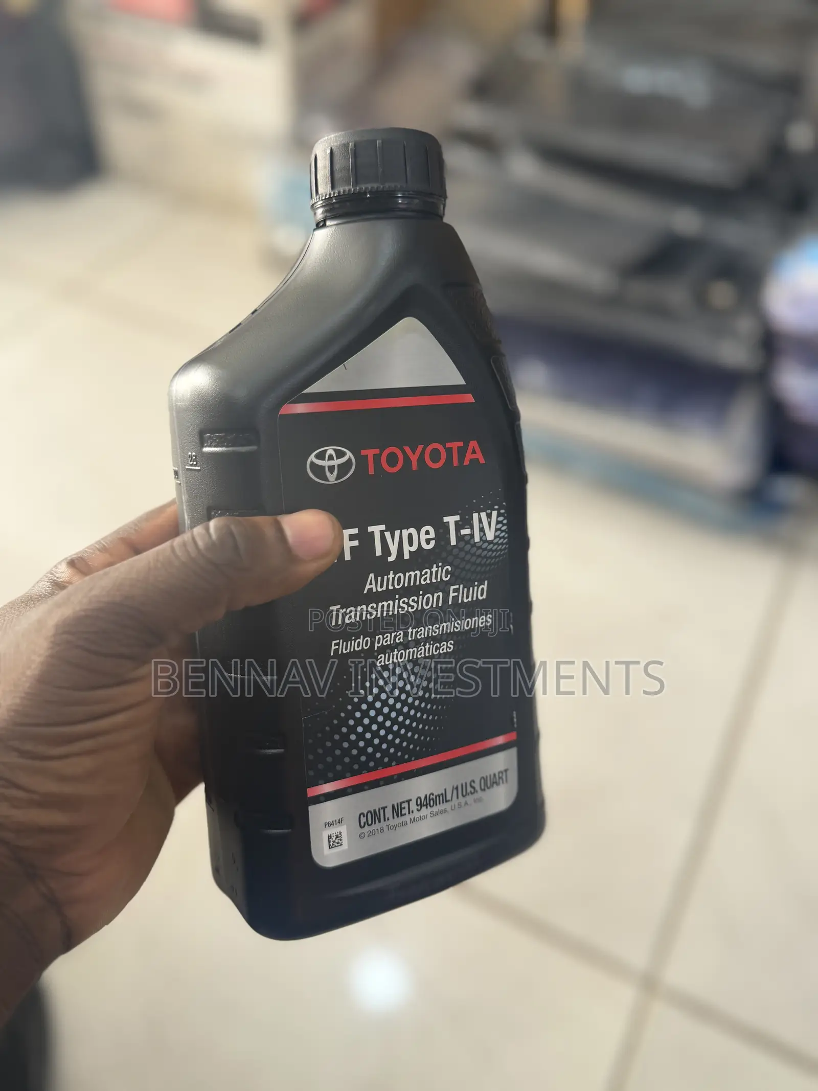 Original Toyota ATF Type T-Iv Imported From USA
