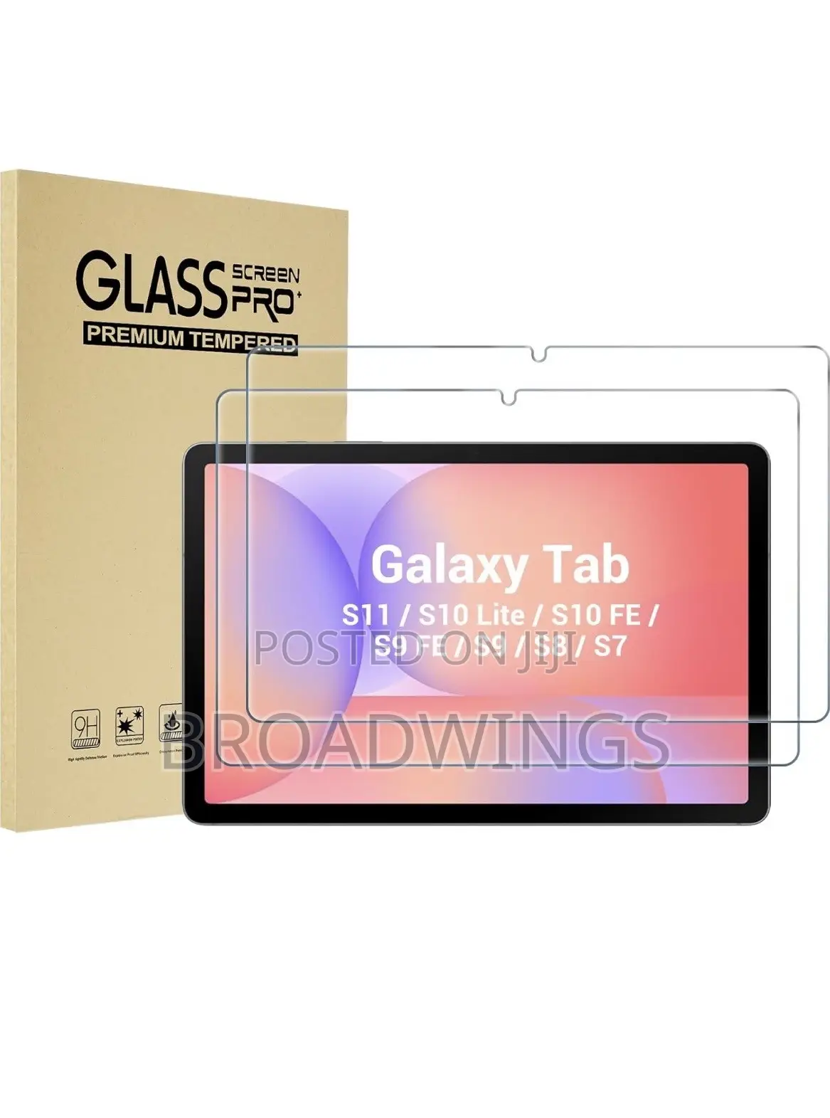 Samsung Galaxy Tab S7 Screen Protector - 9H Tempered Glass