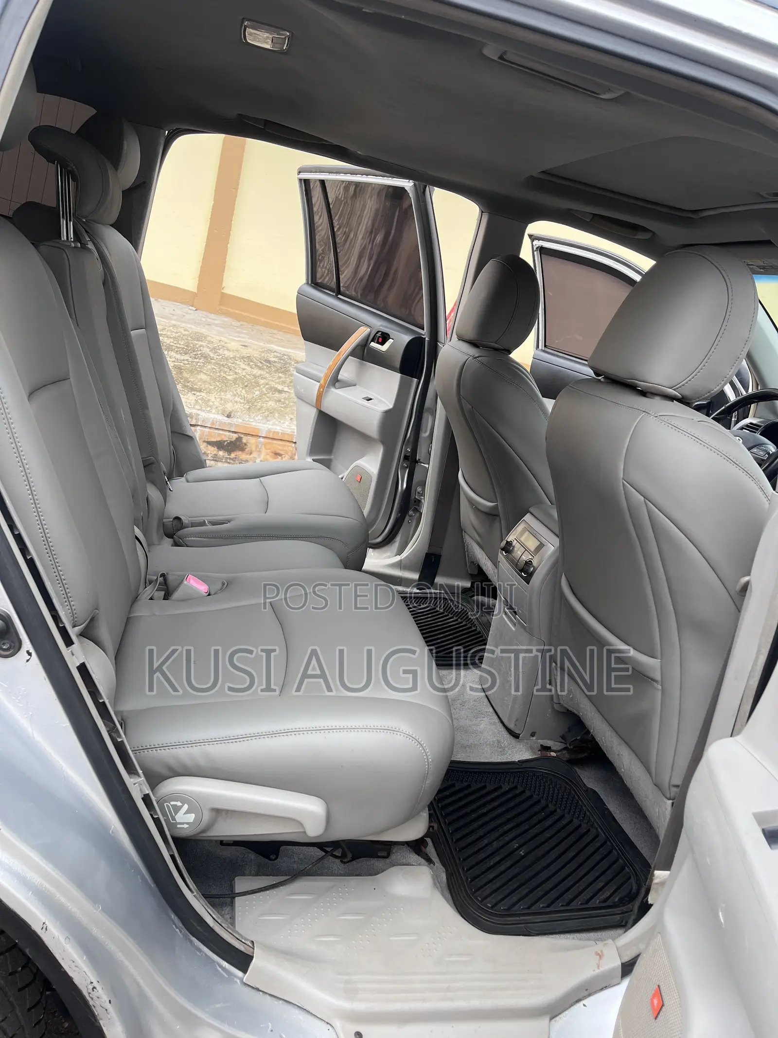 Toyota Highlander Limited 2012 Silver