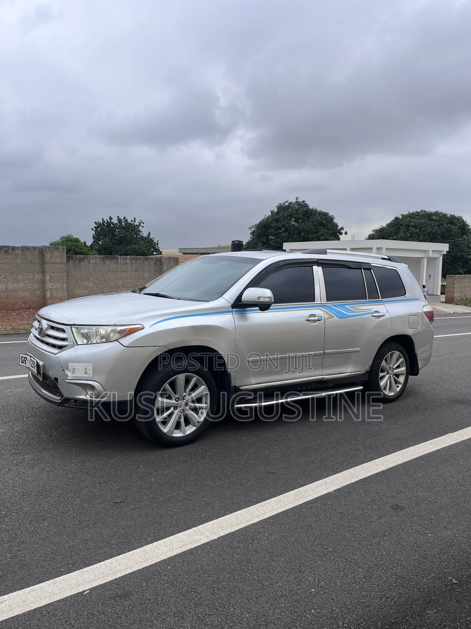 Toyota Highlander Limited 2012 Silver