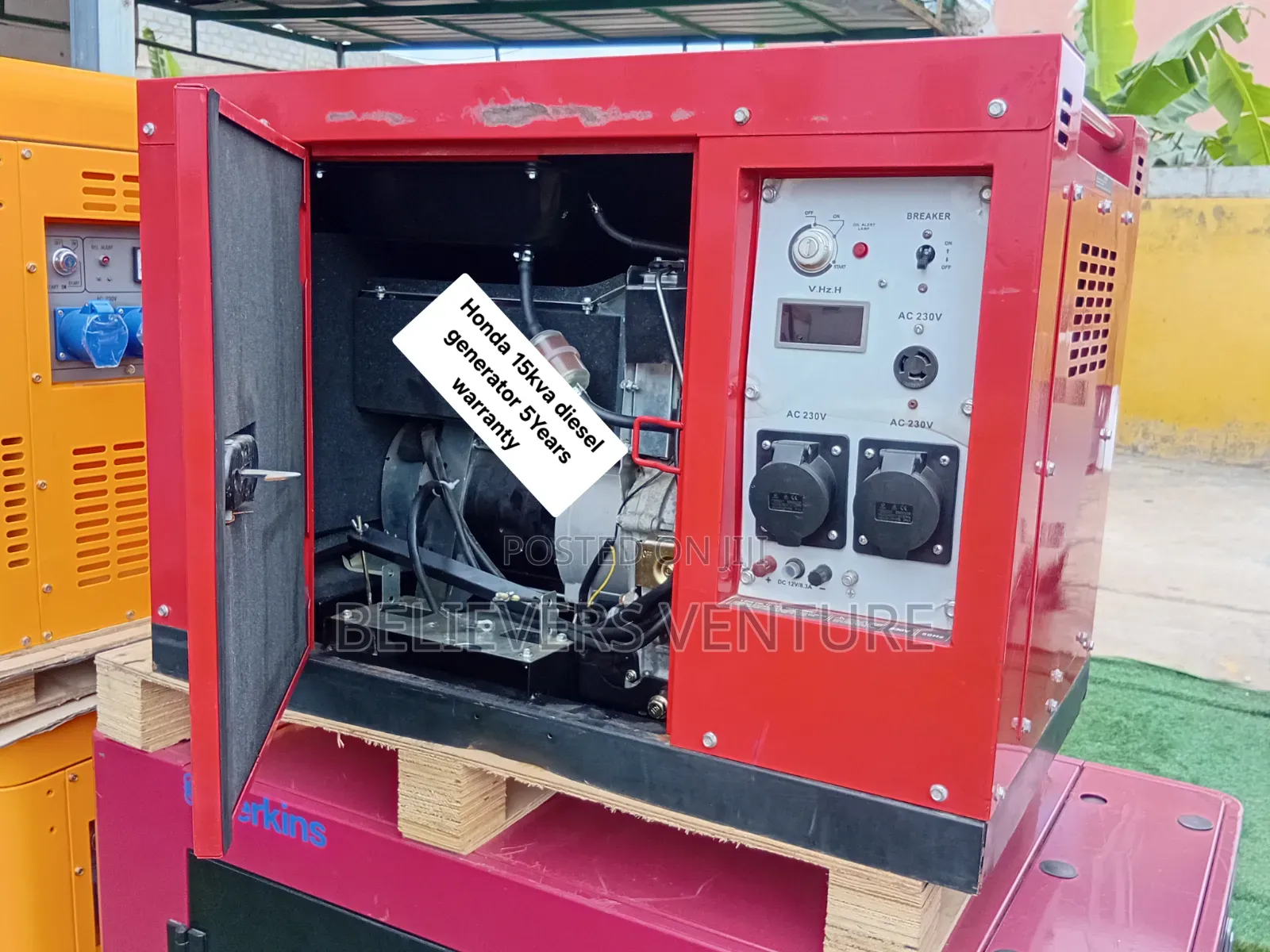 Honda 15KVA Generator – Built for Reliable Performance