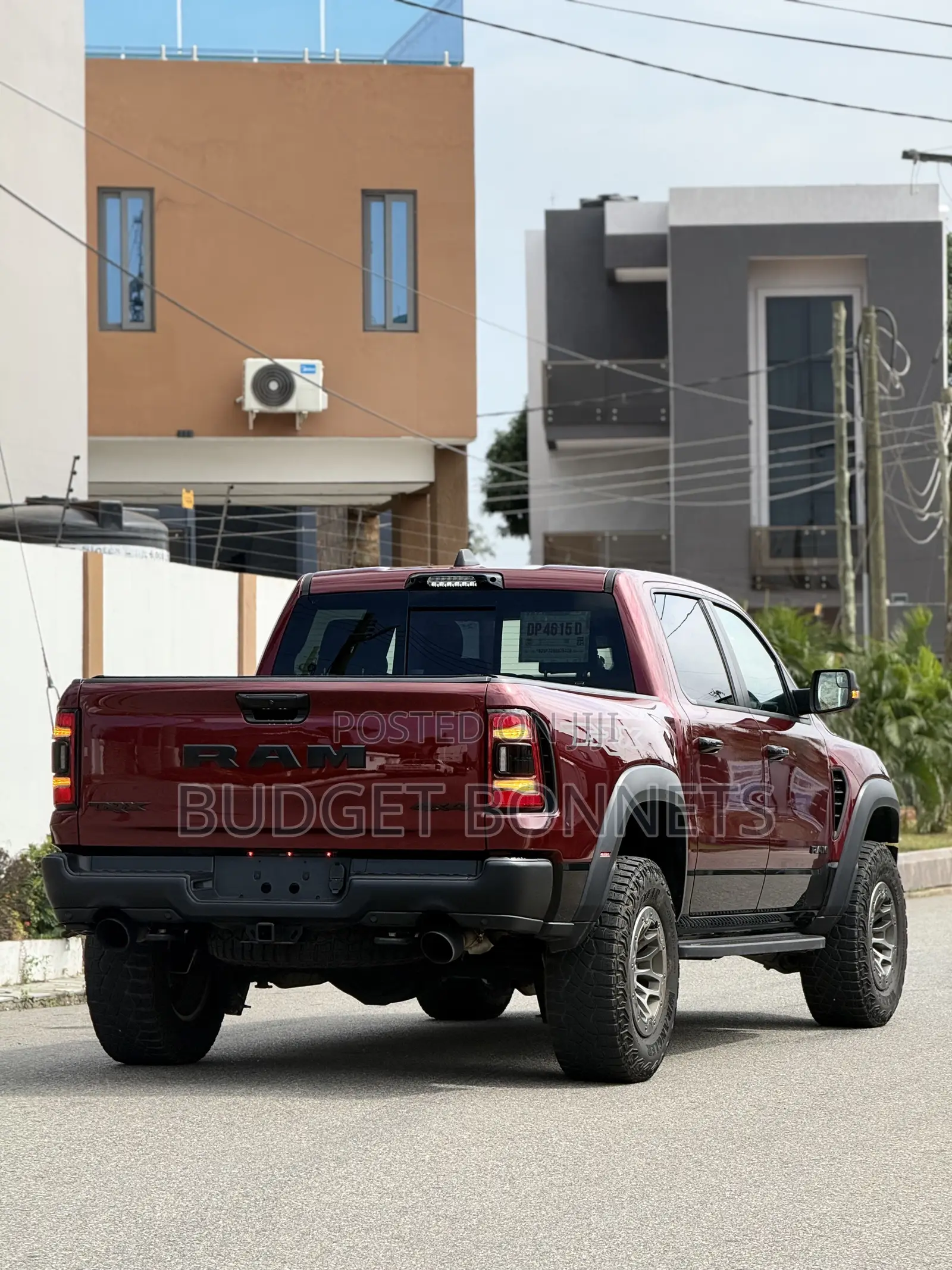 Dodge RAM 2024 Burgundy