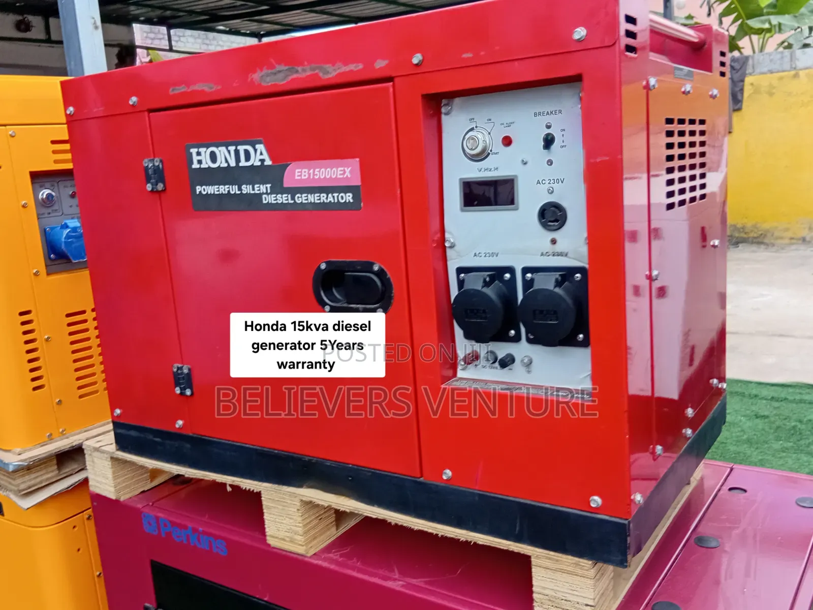 Honda 15KVA Generator – Your Trusted Power Partner
