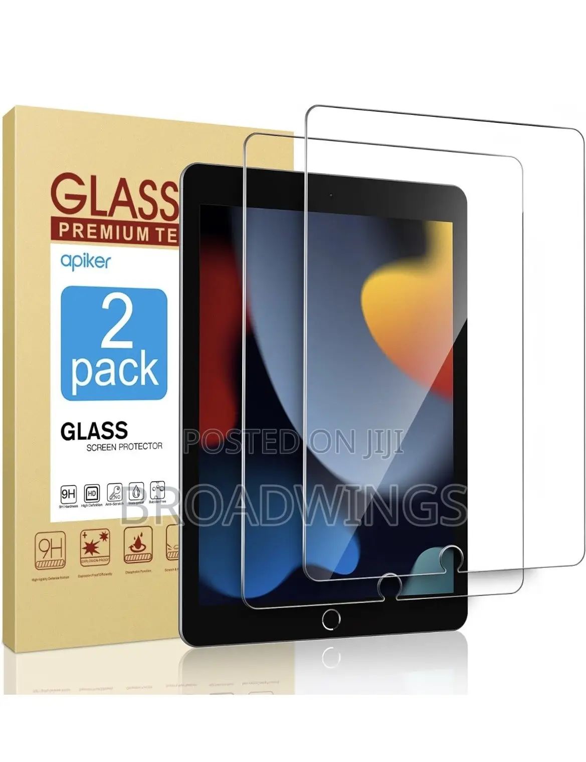 Screen Protector for iPad 9th 8th 7th Generation 10.2 Inch,