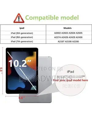 Screen Protector for iPad 9th 8th 7th Generation 10.2 Inch,
