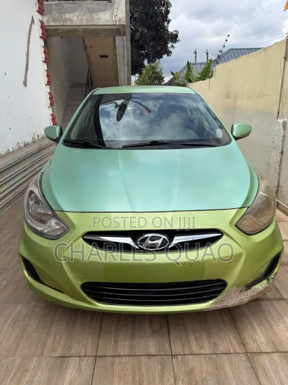 Hyundai Accent 2014 Green