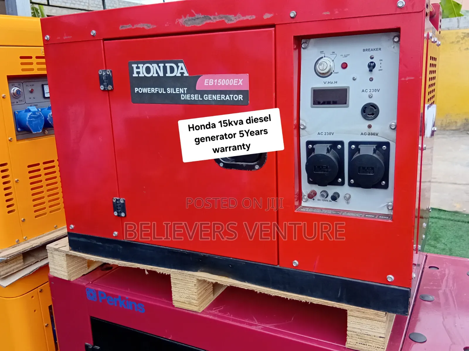 Honda 15KVA Generator – Keep Your Business Running