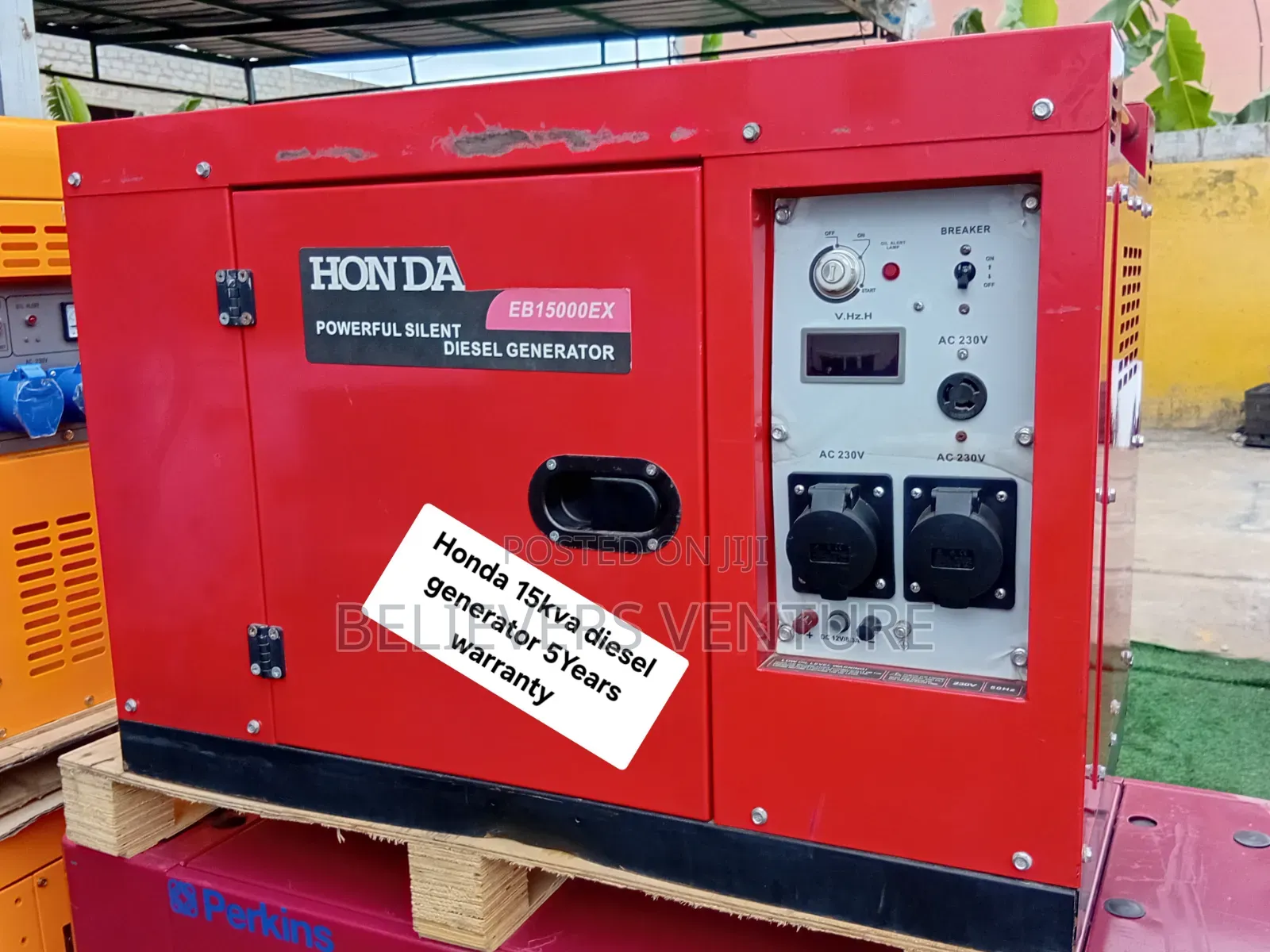 Honda 15KVA Generator – Serious Power for Serious Needs