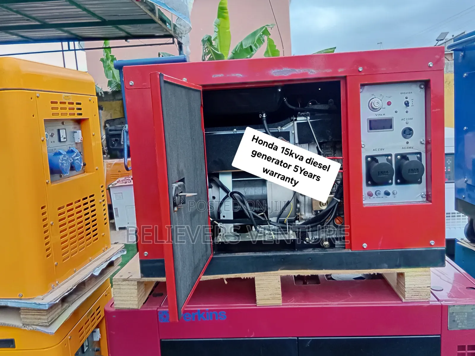 Honda 15KVA Generator – Steady Power, Great Performance