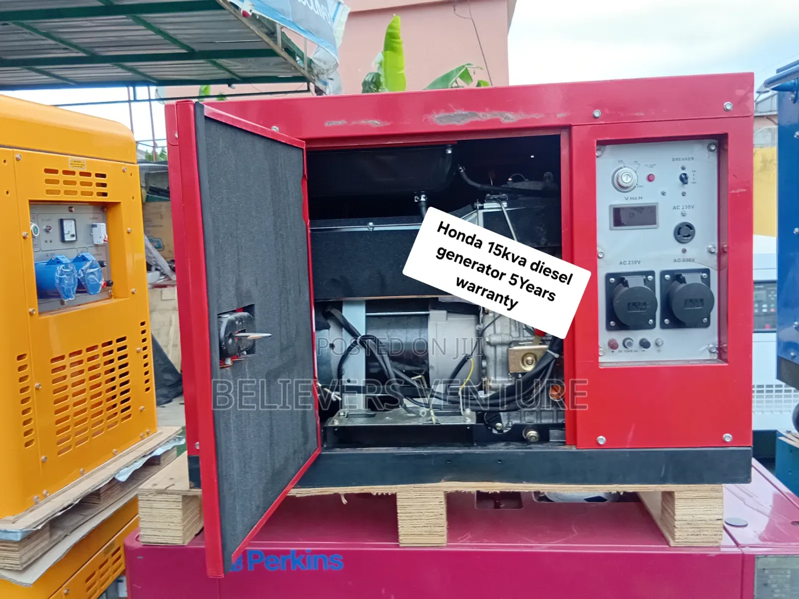Honda 15KVA Generator – Dependable Power for Your Business