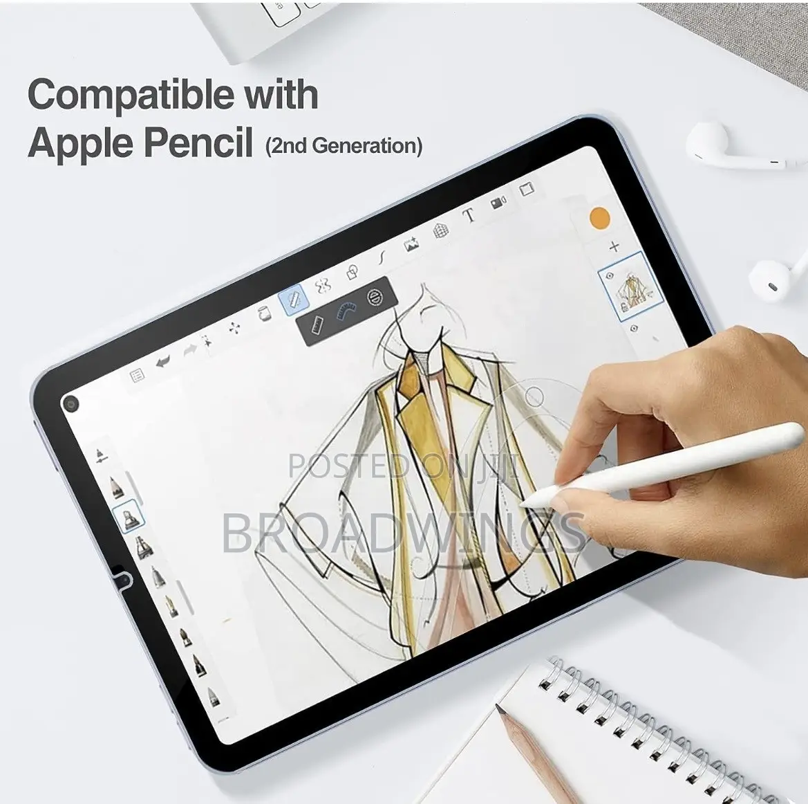 Screen Protector for iPad Mini 7 (A17 Pro) 2024 Mini 6 2021