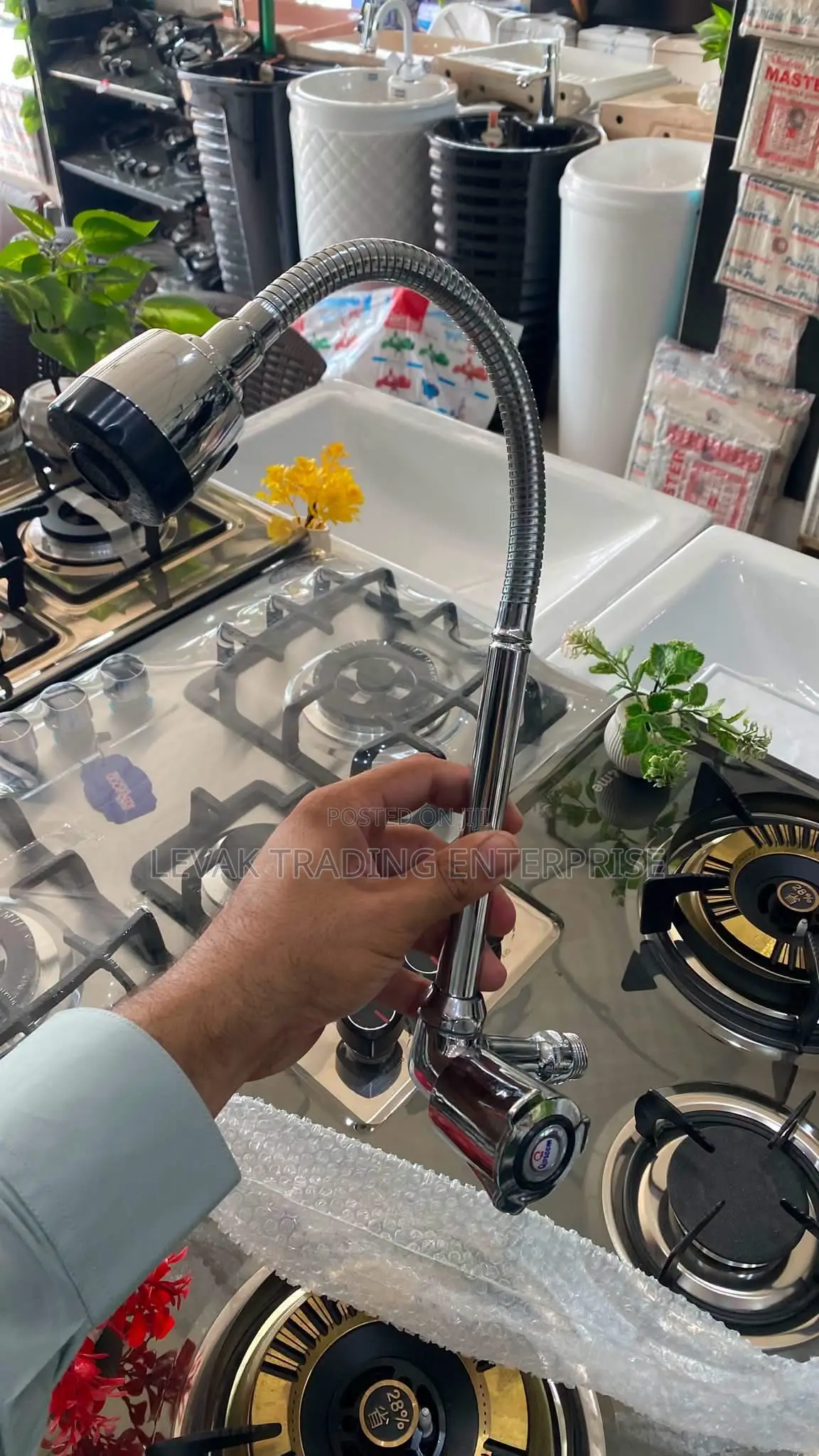 Double Wall Tap - Wall Mounted Faucet