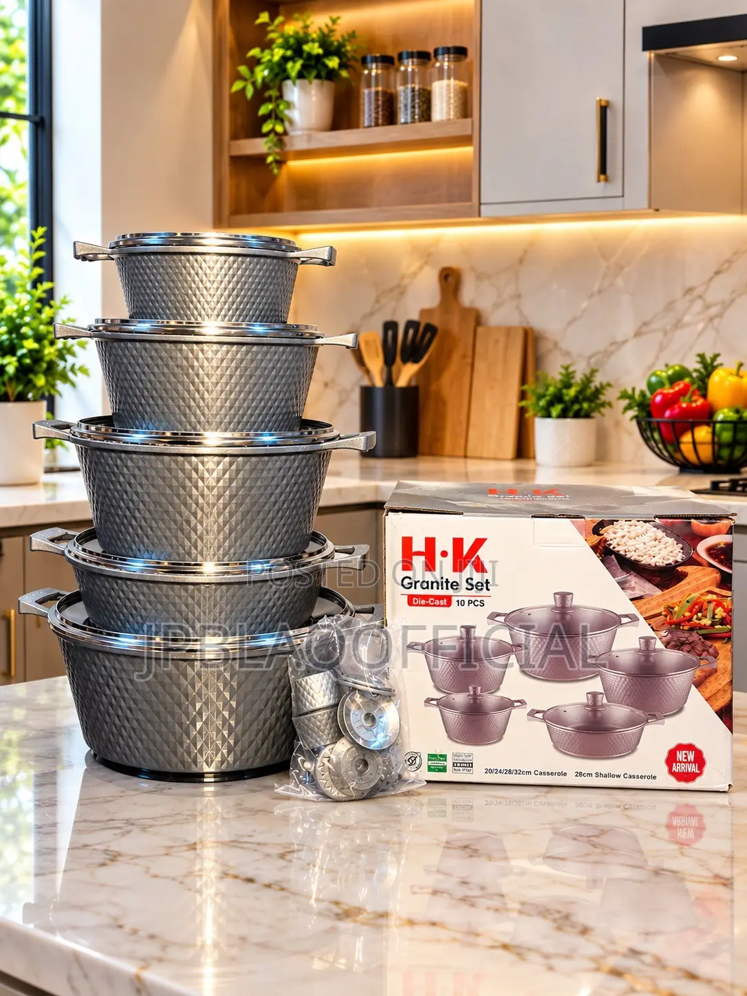 Upgrade Your Kitchen With Premium Granite Cookware!