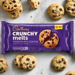 Cadbury Crunchy Melts Chocolate Chip Cookies 156g
