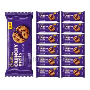 Cadbury Crunchy Melts Chocolate Chip Cookies 156g