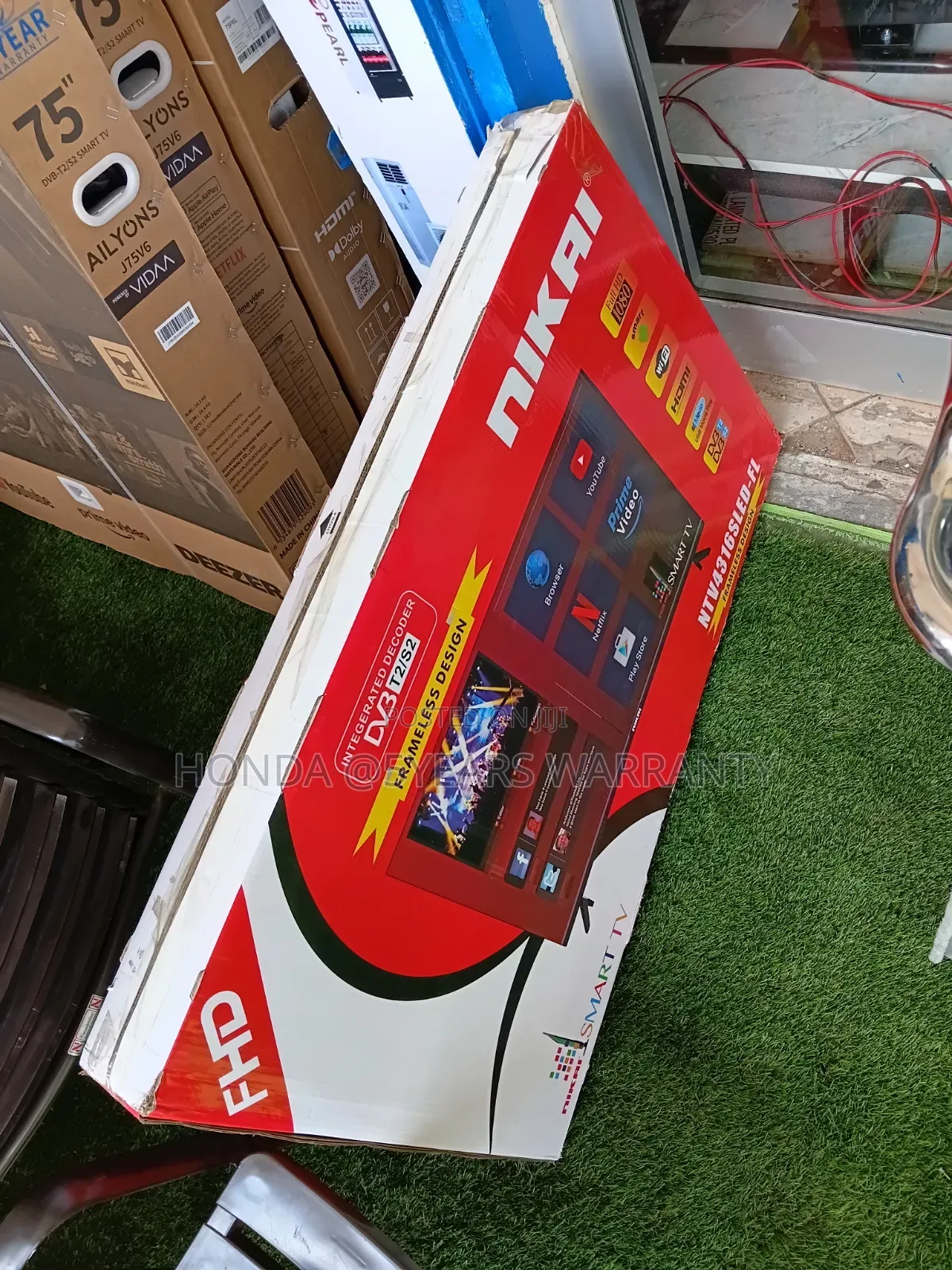 Bring Home Nikai- Androd TV With Netflix Youtube Bult - In