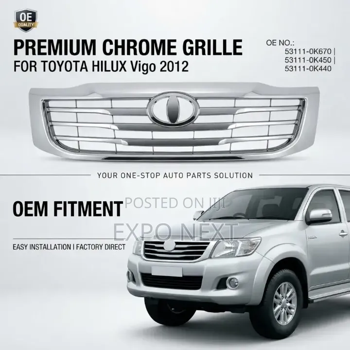 Toyota Hilux Vigo 2012-2015 Front Grille