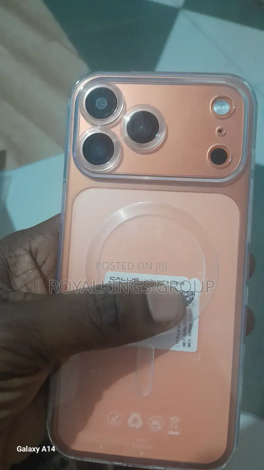 New Mobile Phone 128 GB Orange