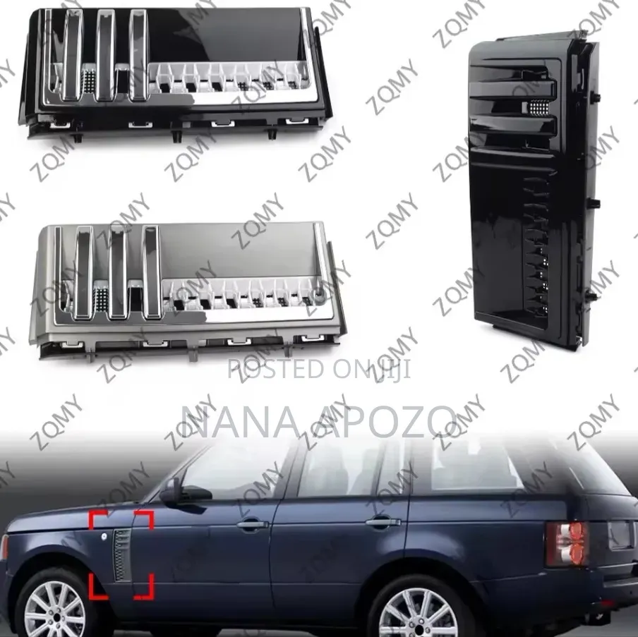 Range Rover Vogue L322 Chrome Side Grill Pair for 2002 - 2012