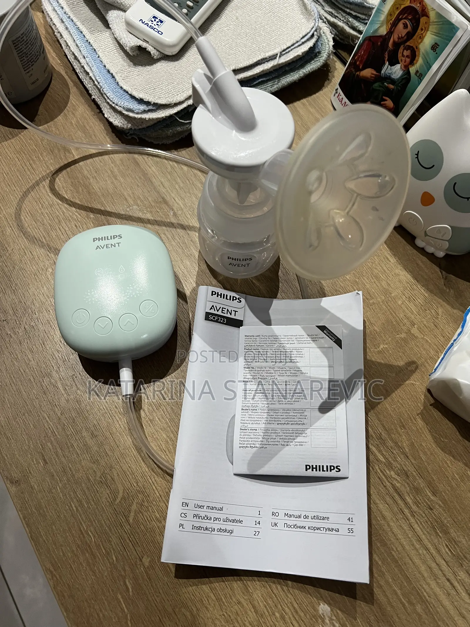 Single Electric Breast Pump Philips Avent