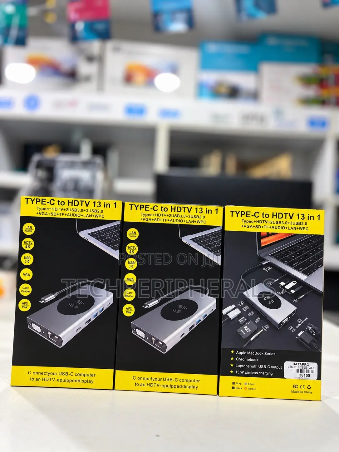 DATA-PRO TYPE-C to HDTV 13 in 1
