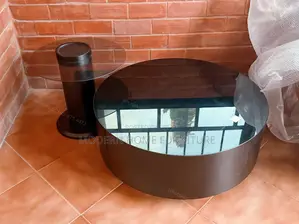 Luxury Glass Coffee Table Set | Imported | Modern Elegant