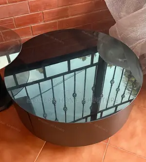 Luxury Glass Coffee Table Set | Imported | Modern Elegant