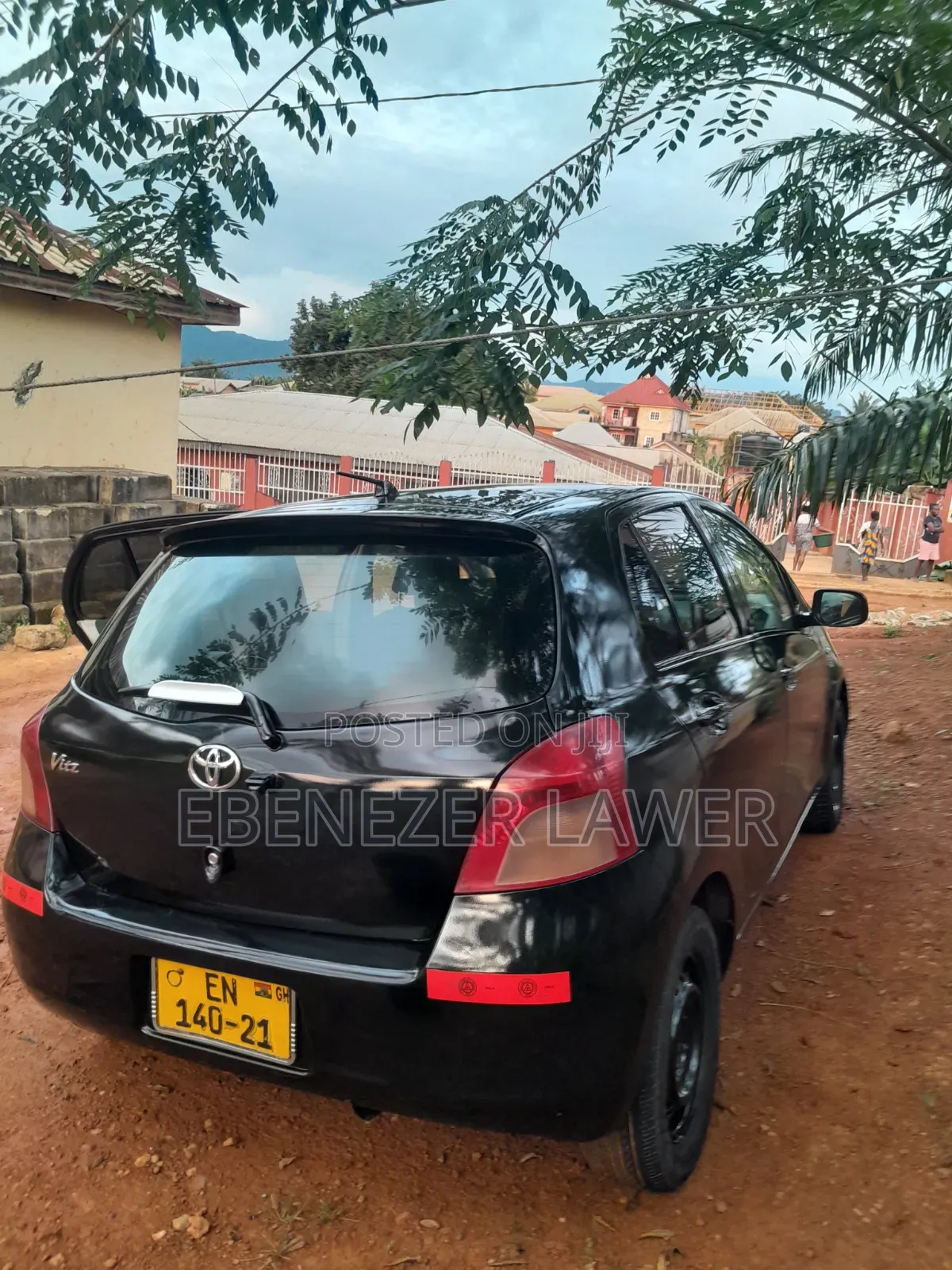 Toyota Vitz 1.3 AWD 5dr 2008 Black