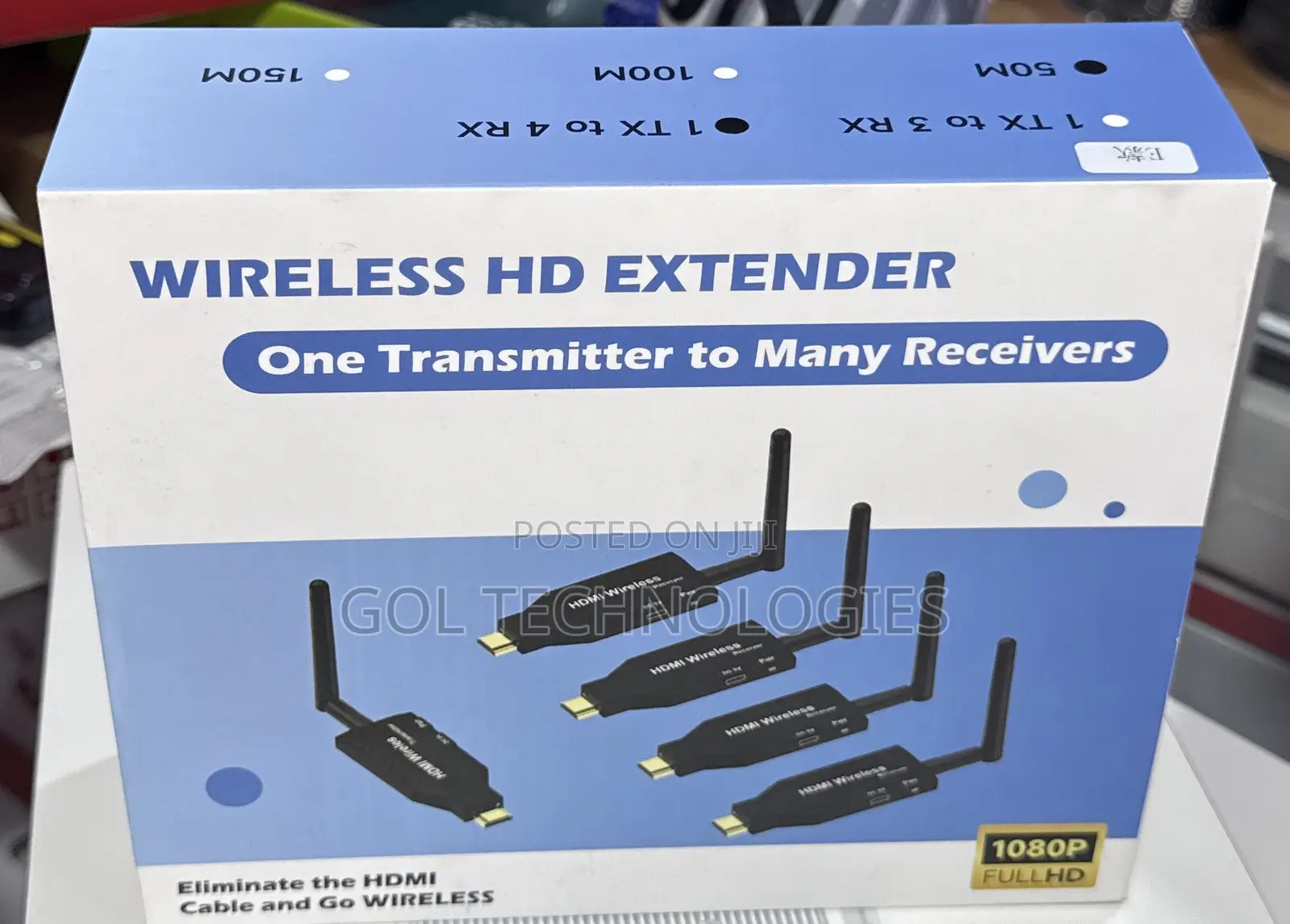 Hdmi Wireless Hd Extender One Transmitter to Many Receivers