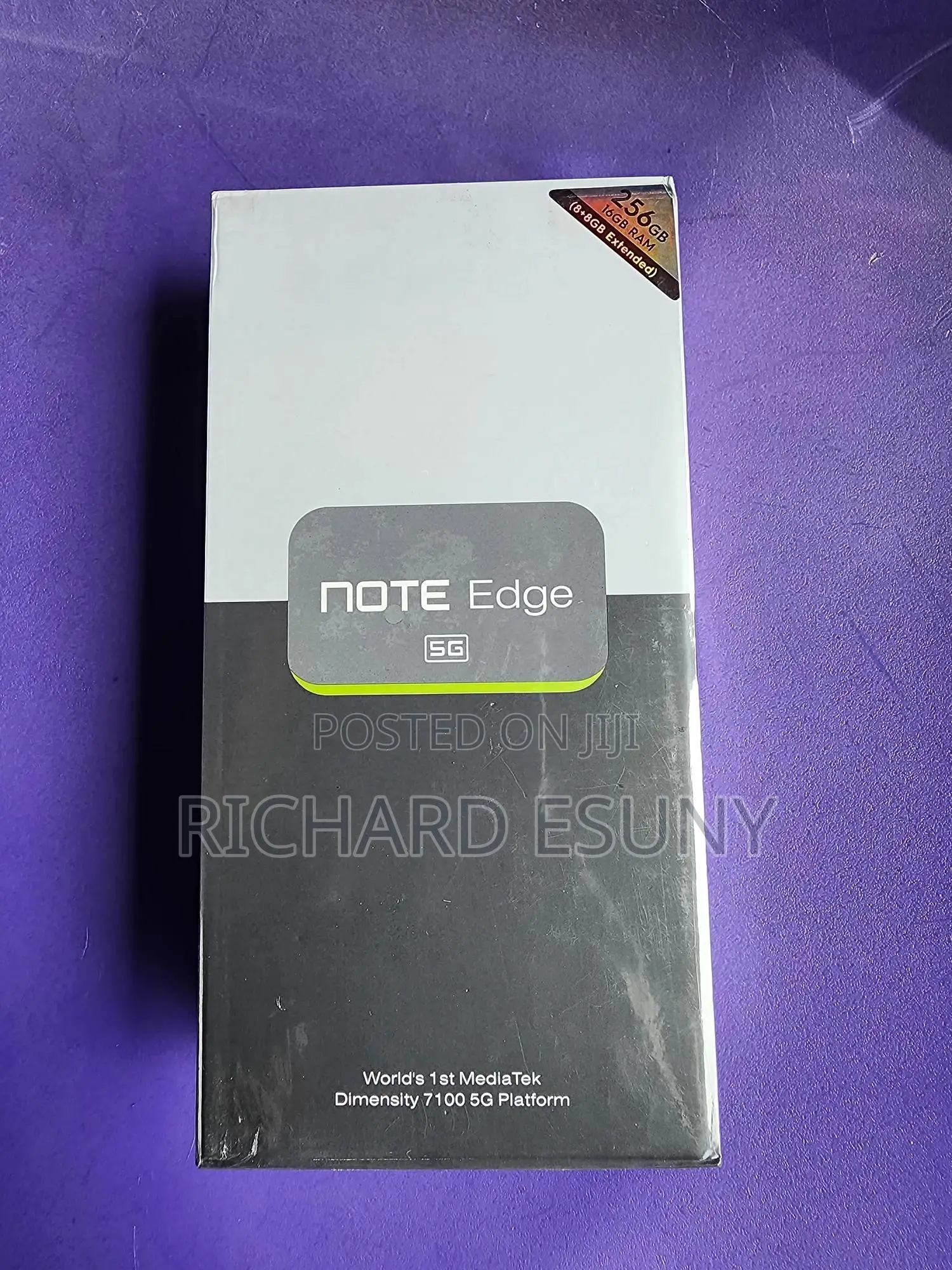 New Infinix Note Edge 256 GB Black
