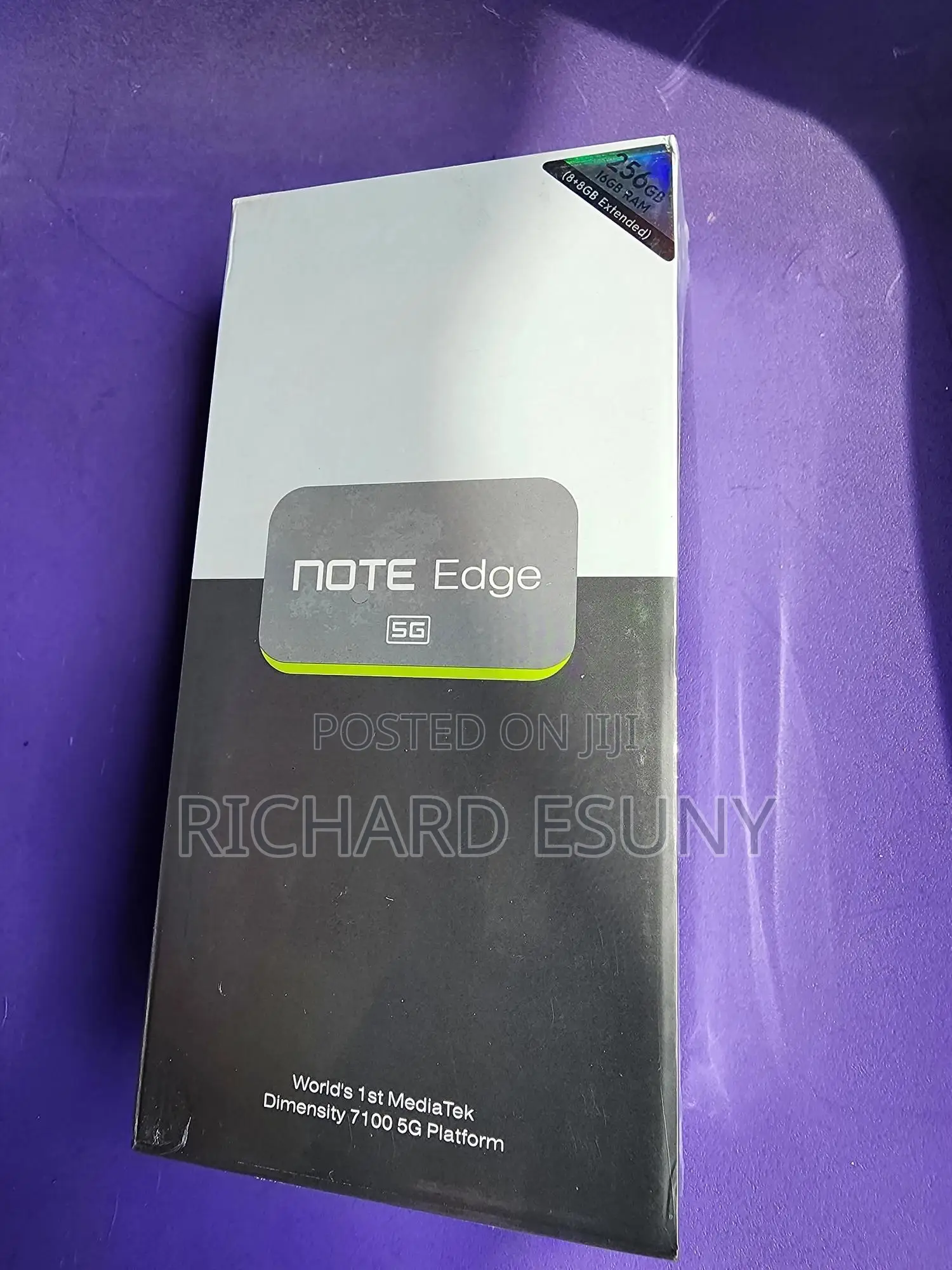 New Infinix Note Edge 256 GB Black